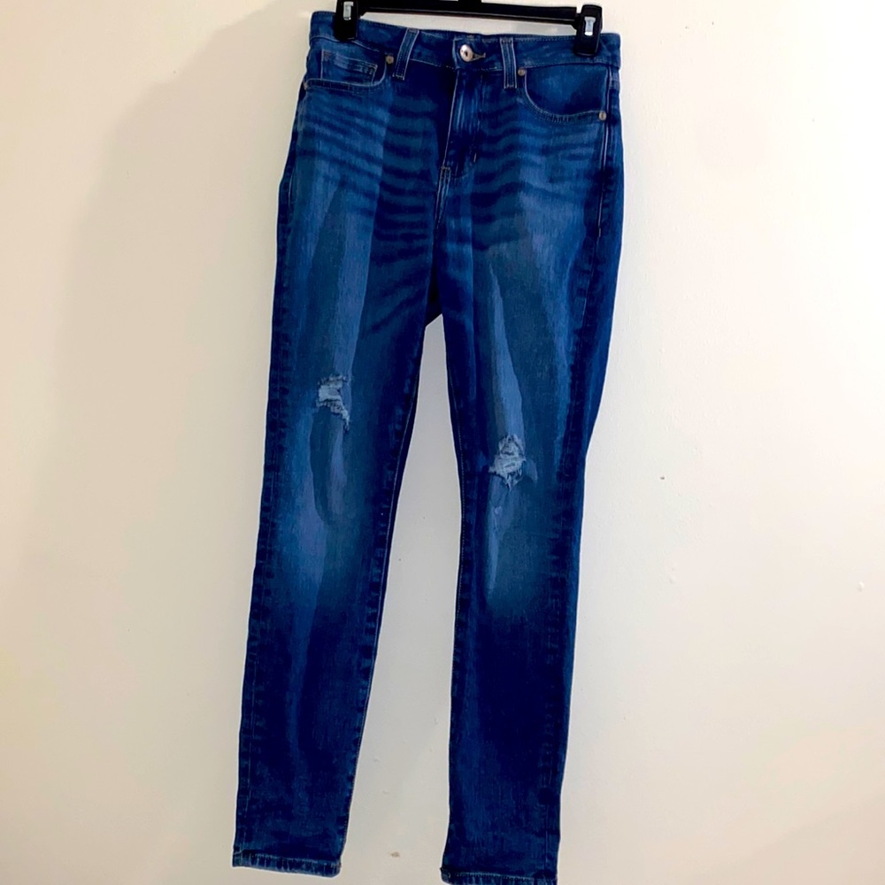 Kendall + Kylie distressed jeans